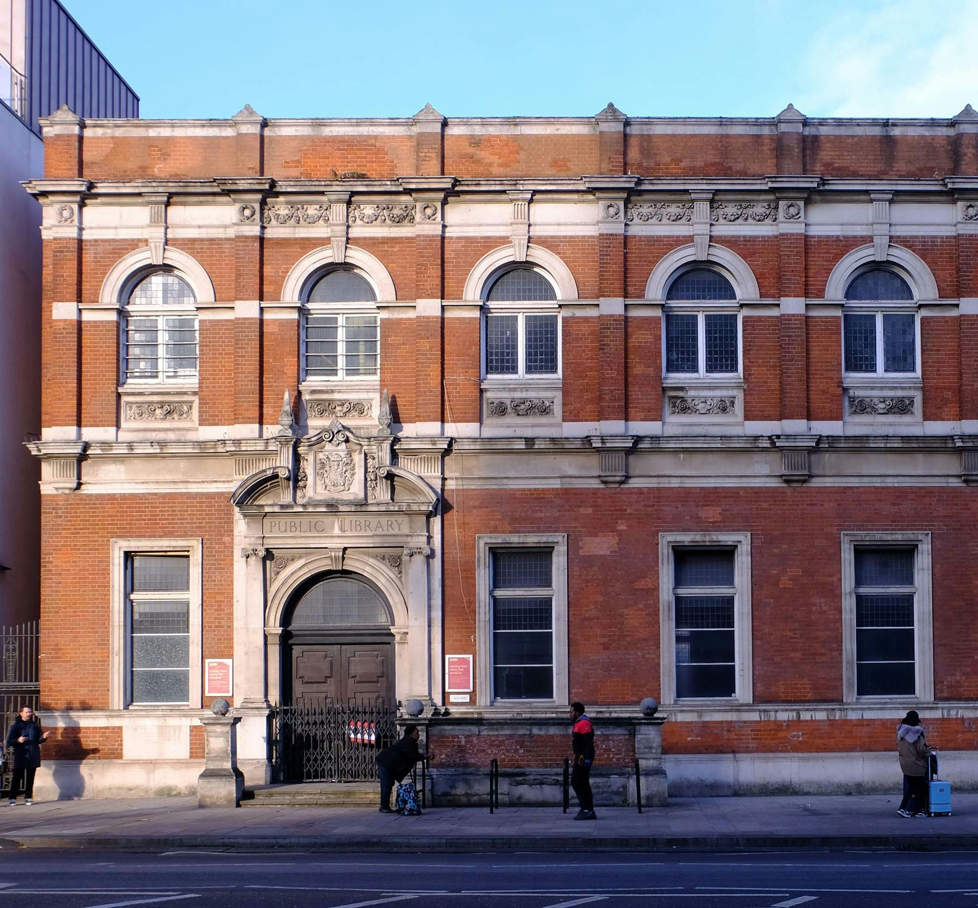 Refurbishment plans for Canning Town Old Library Haworth Tompkins