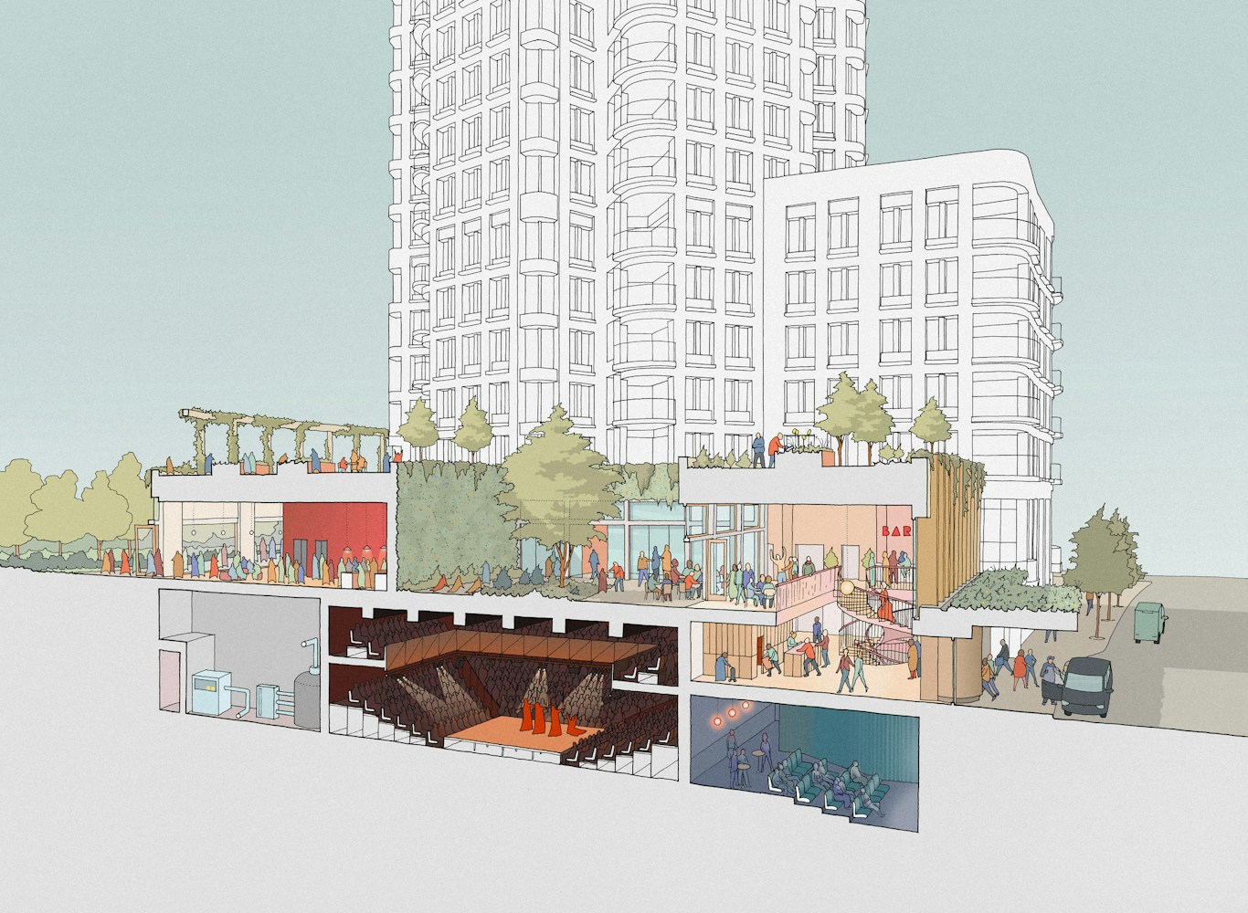 Earls Court by Haworth Tompkins