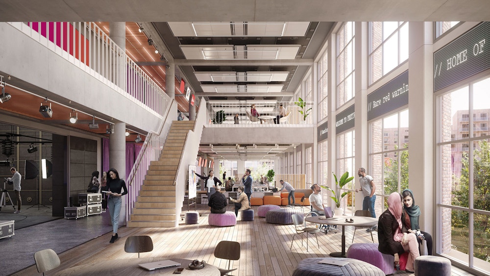 Birmingham Smithfield Internal Haworth Tompkins